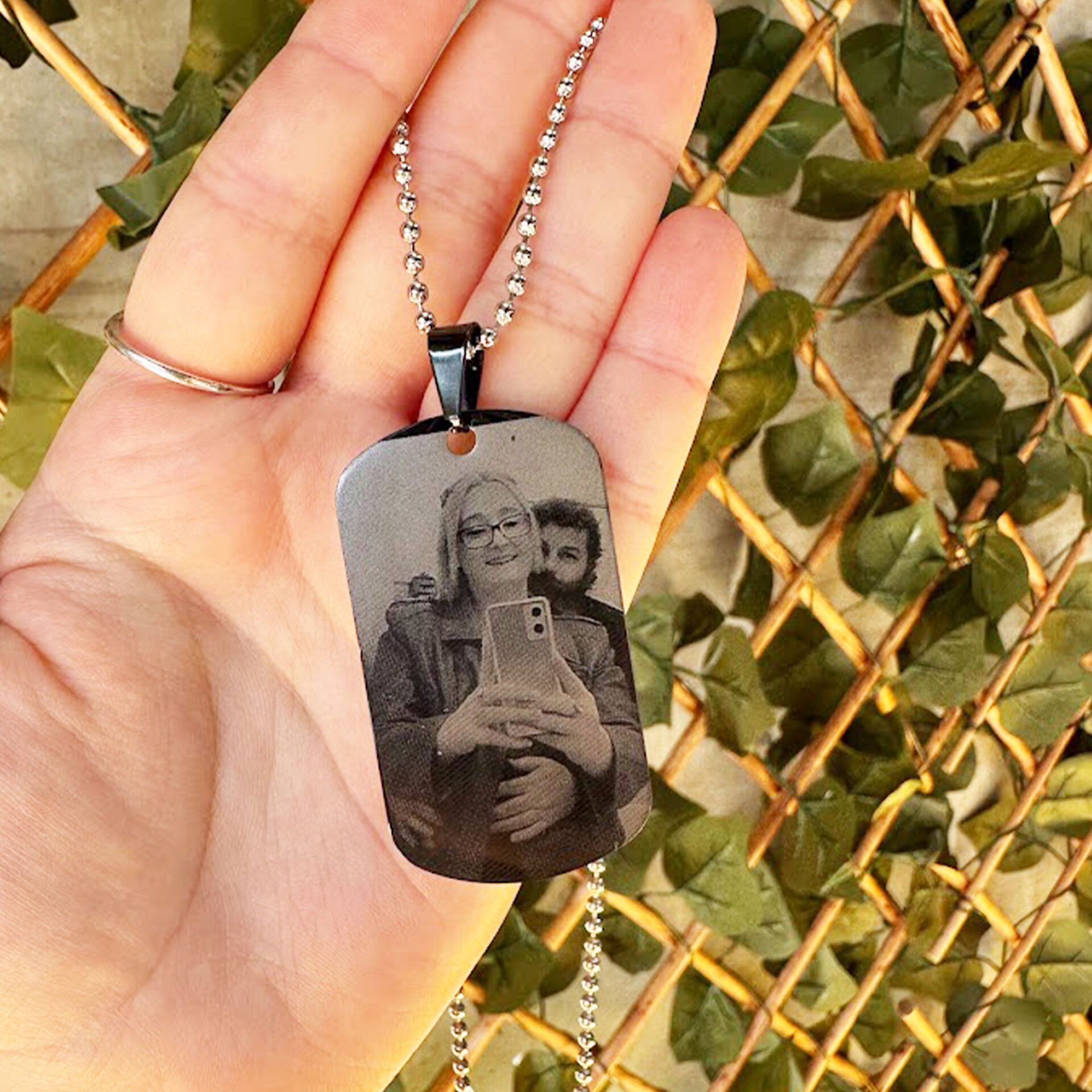 Personalised Army Necklace