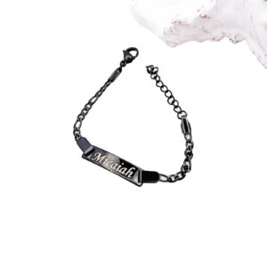 Personalised Baby Bracelet - Engraved Keepsake 6 Personalised Baby Bracelet