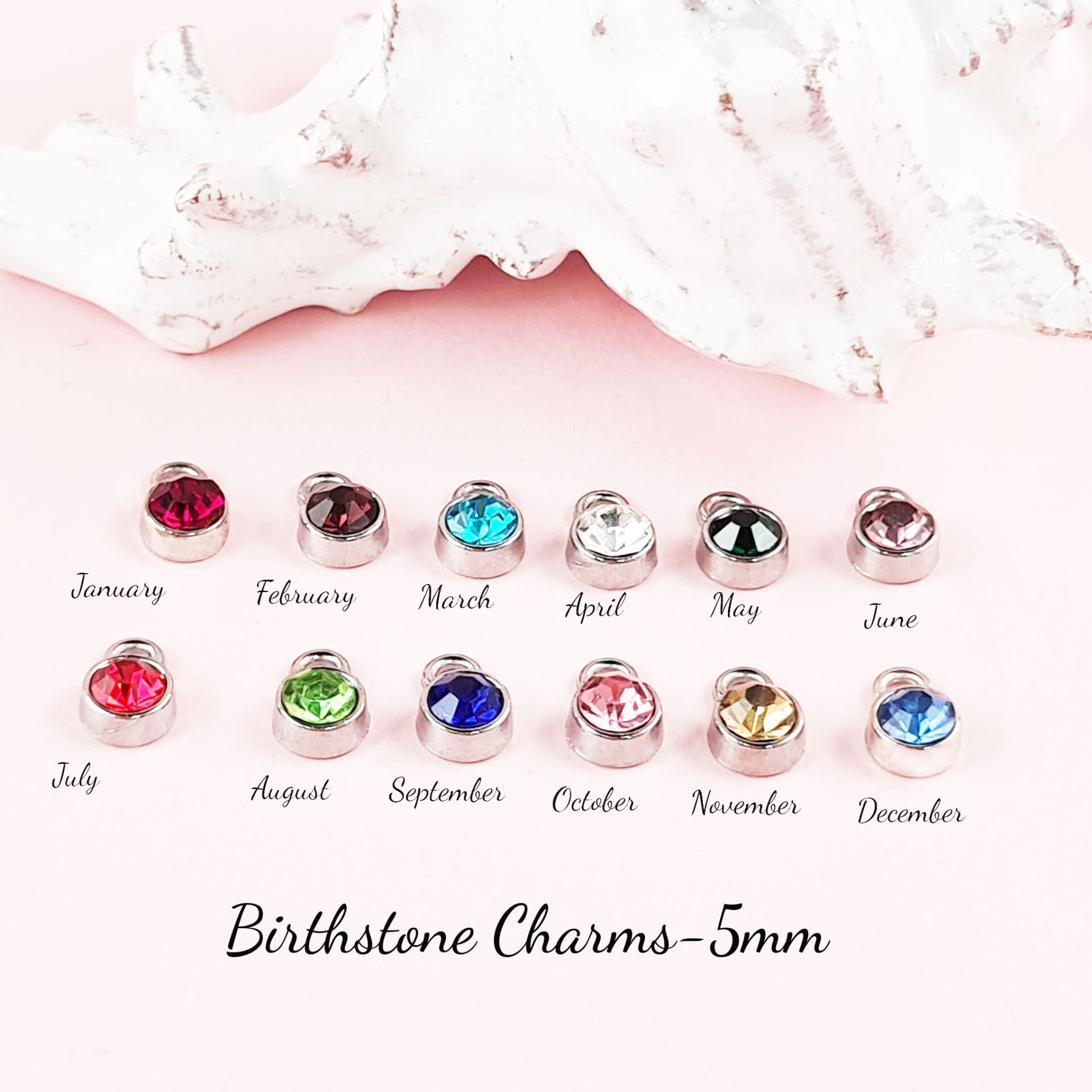 Birthstone Charms
