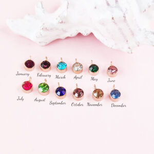 Birthstone Necklace Charms