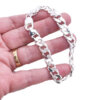 Curb Link Sterling Silver Bracelet