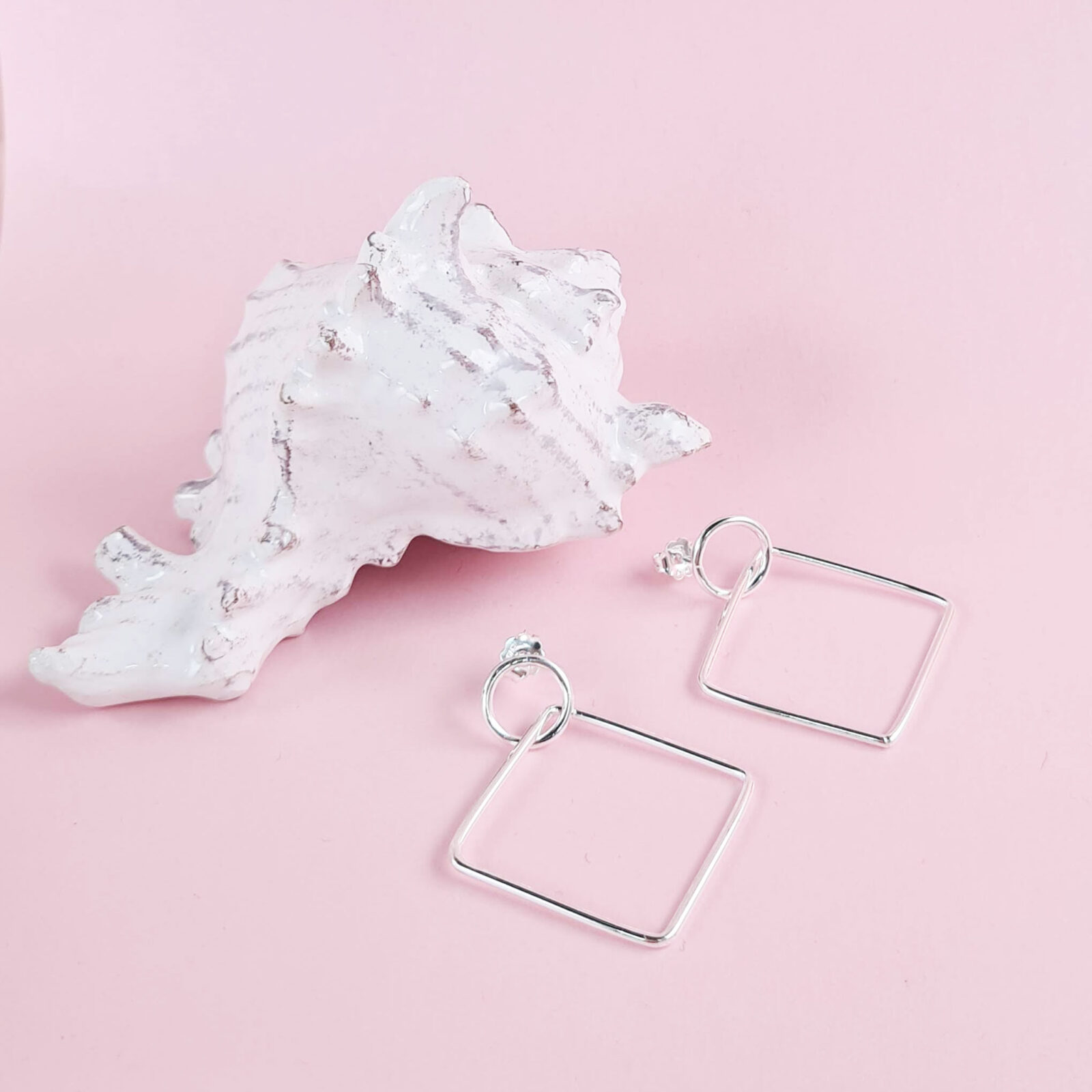 Geometric Drop Earrings