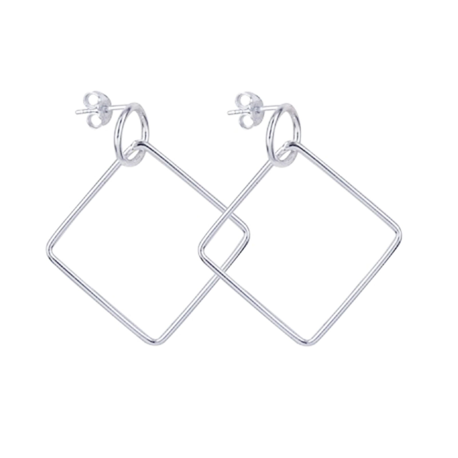 Geometric Drop Earrings
