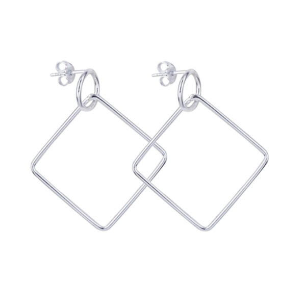 Geometric Drop Earrings