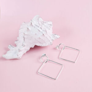 Geometric Drop Earrings