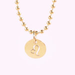 Zodiac Necklace Gold