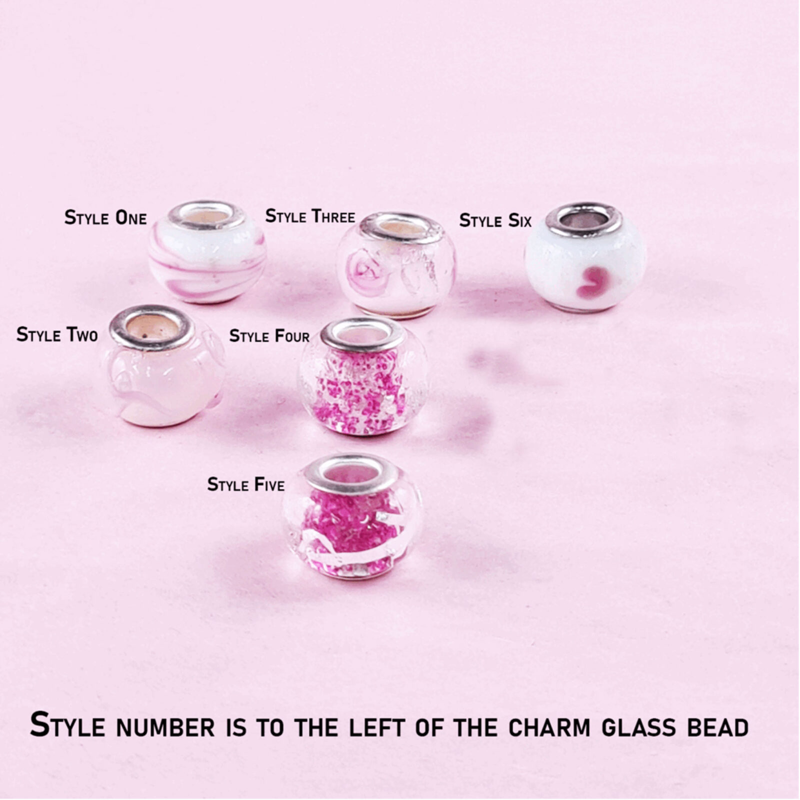 Charm Glass Beads