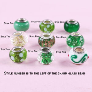 Charm Glass Beads