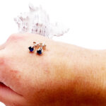 Sterling Silver Birthstone Earrings Claw
