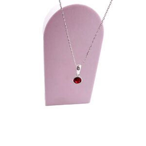 Sterling Silver Birthstone Necklaces