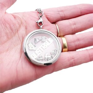 Australia Floating Locket