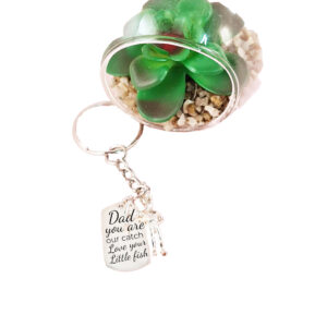 Personalised Fisherman Keyring