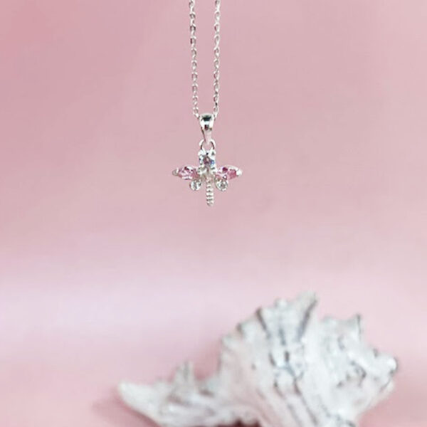 Sterling Silver Dragonfly Necklace