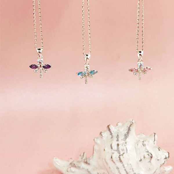 Sterling Silver Dragonfly Necklace