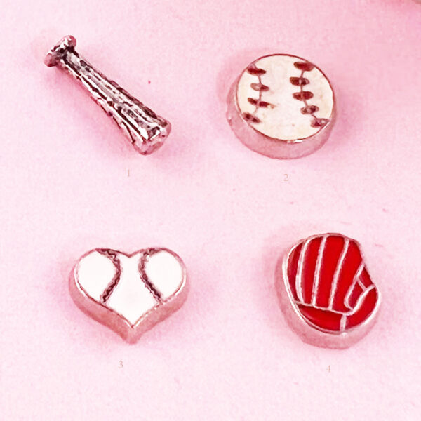 Baseball Floating Charm