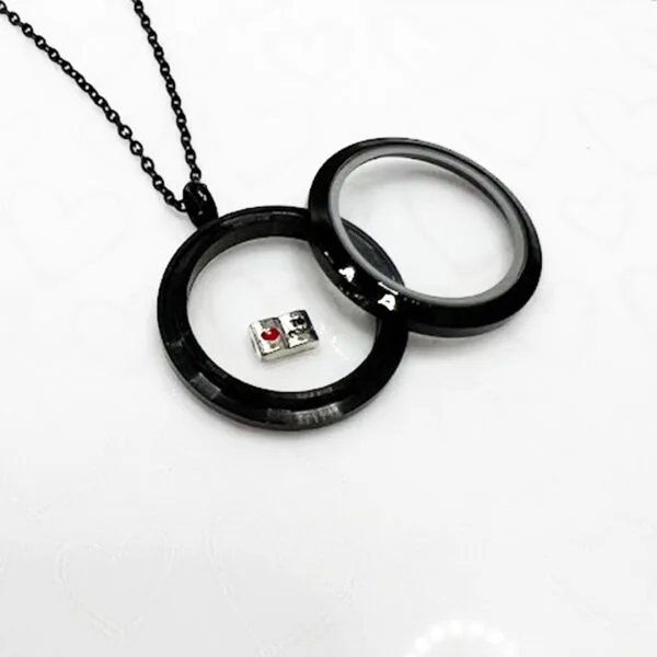 Book Lover Floating Charm