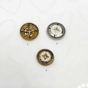 Compass Floating Charms