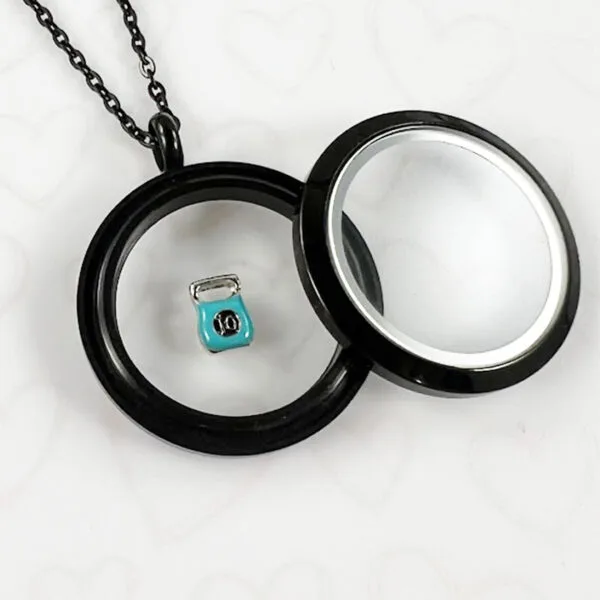 Kettlebell Floating Charm