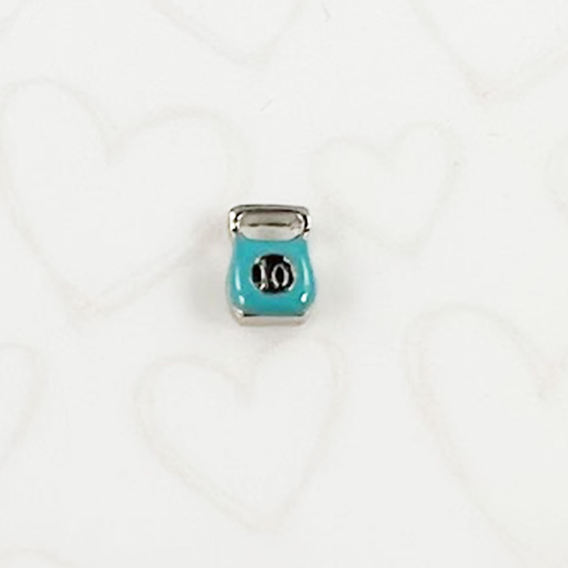 Kettlebell Floating Charm