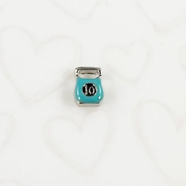 Kettlebell Floating Charm