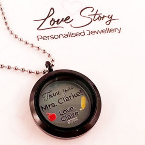 Personalised Teachers Floating Locket