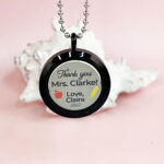 Personalised Teacher Floating Locket