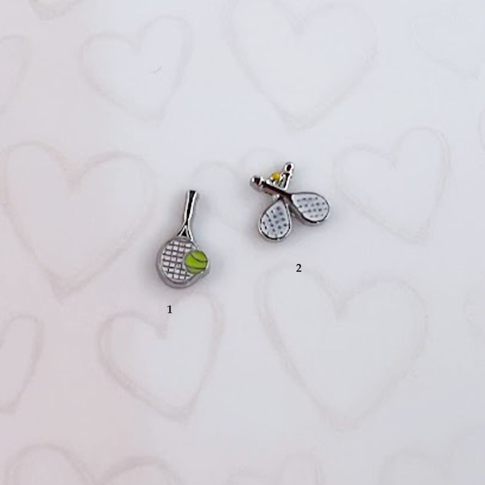 Racquet Floating Charms
