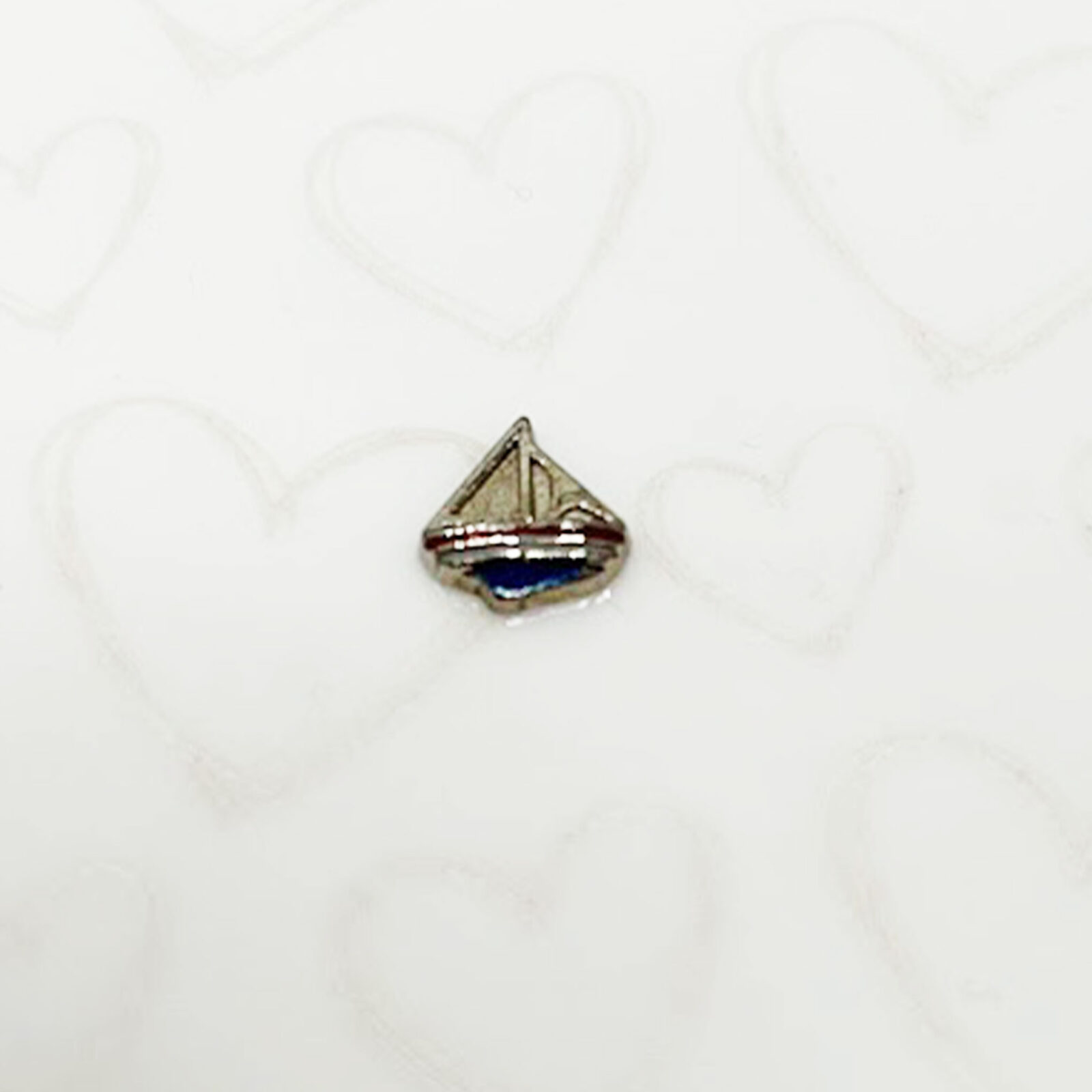 Sailing Boat Floating Charm
