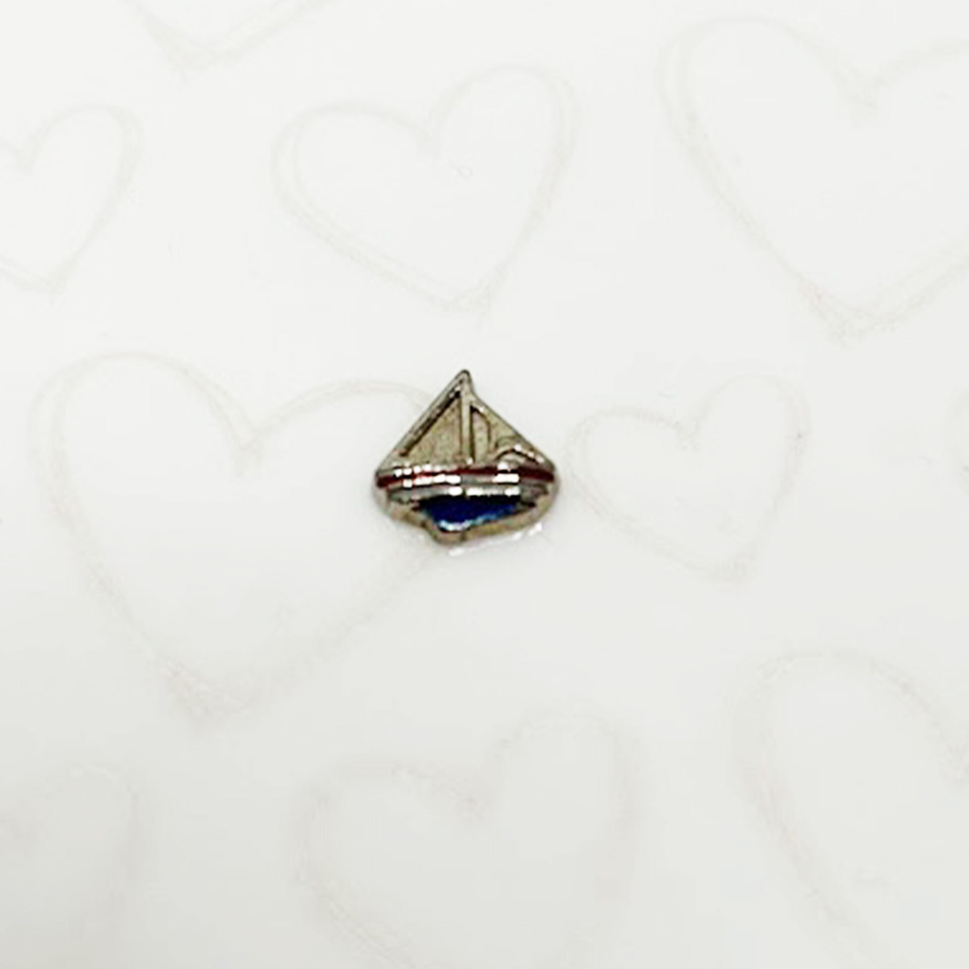 Sailing Boat Floating Charm