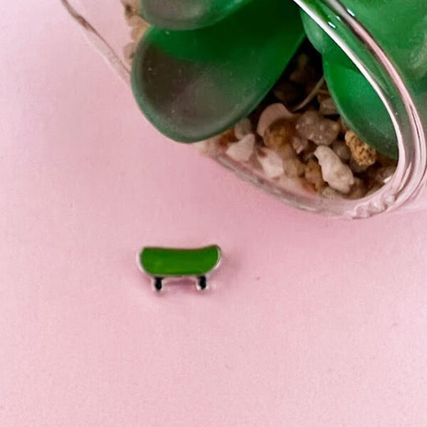 Skateboard Floating Charm