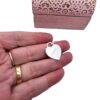 Sterling Silver Personalised Heart