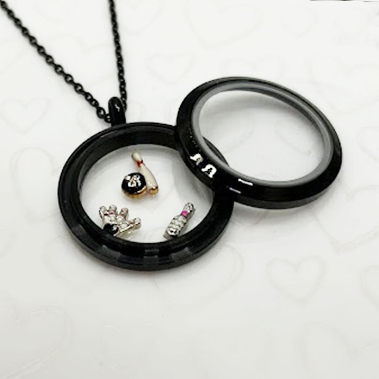 Ten Pin Bowling Floating Charm