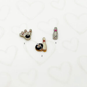 Ten Pin Bowling Floating Charm
