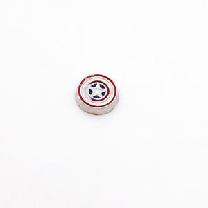 Captain America Floating Charm