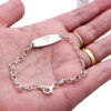 Sterling Silver Medical Bracelet