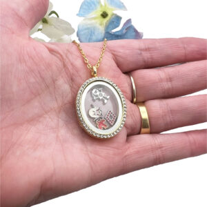 Oval Floating Locket