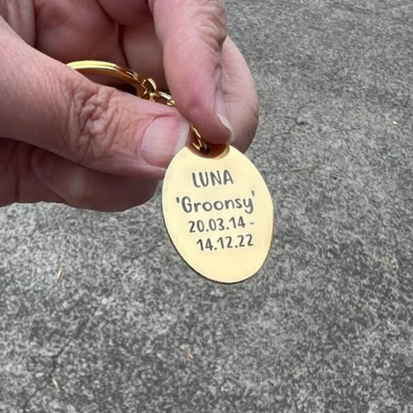 Pet Memorial Keyring