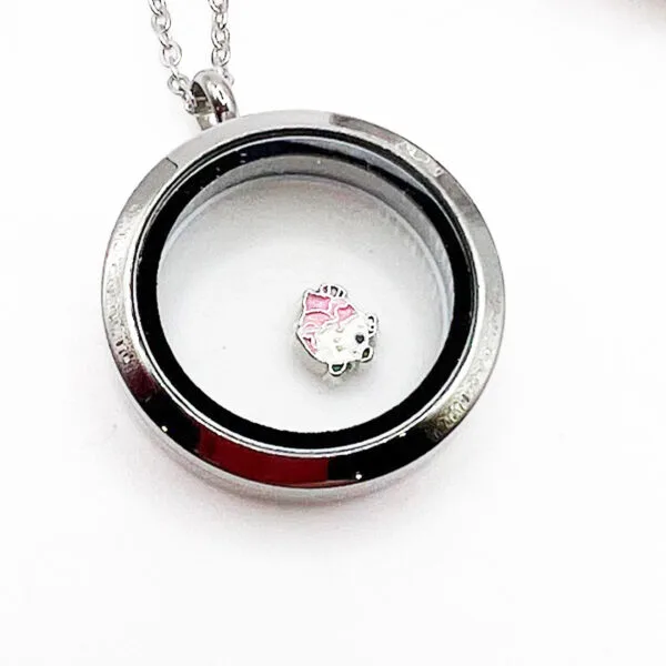 Anime Cupcake Floating Charm
