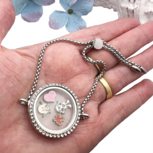 Floating Locket Bracelet