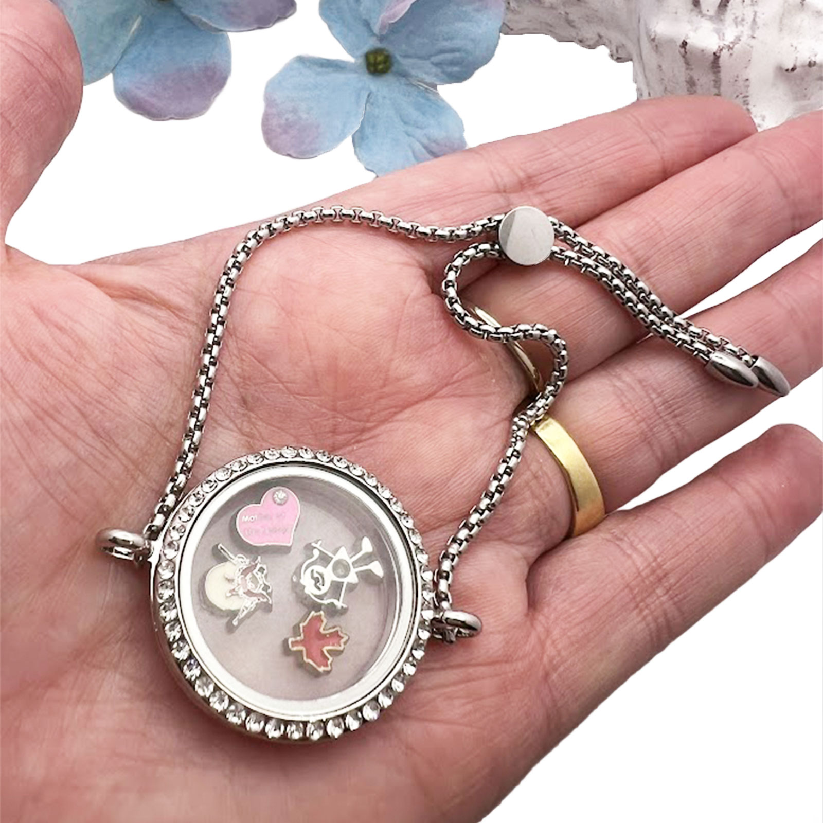 Floating Locket Bracelet