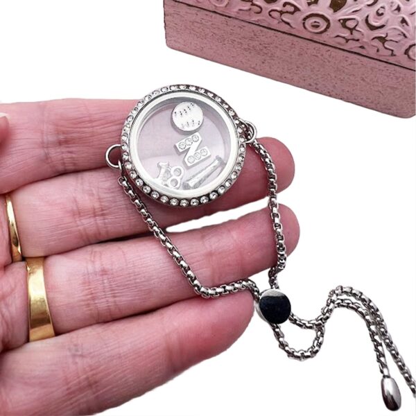 Floating Locket Bracelet
