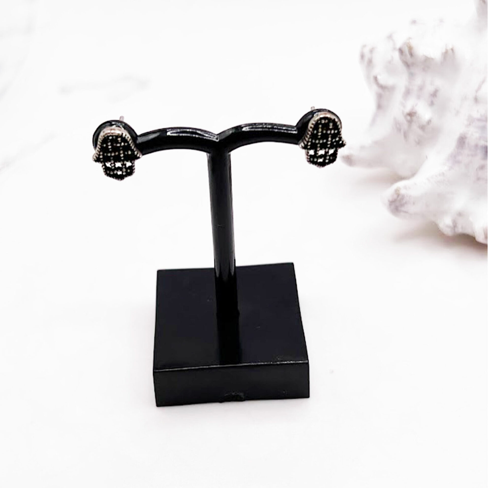 Hamsa Earrings