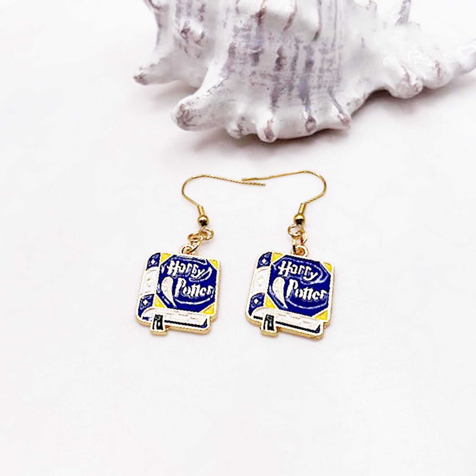 Hogwarts Spell Book Earrings