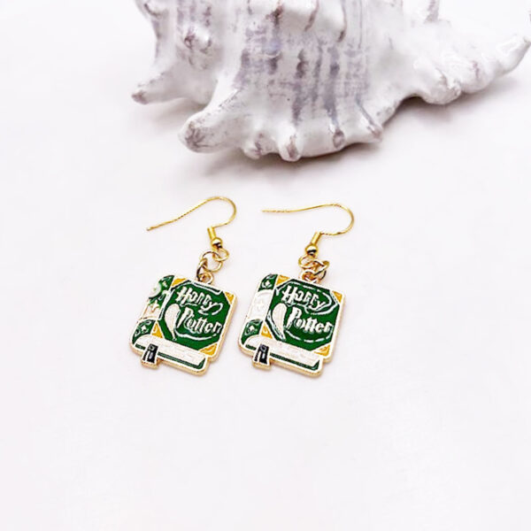 Hogwarts Spell Book Earrings