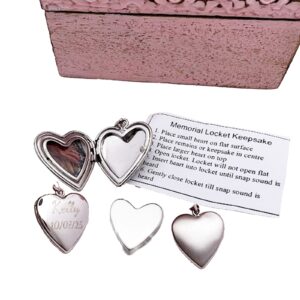 Memorial Heart Necklace