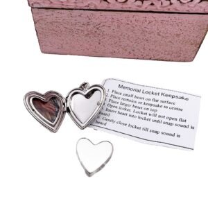 Memorial Heart Necklace