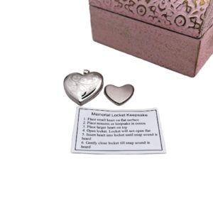 Memorial Heart Locket