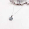 Sterling Silver Earth Necklace