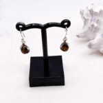 Sterling Silver Tiger Eye Earrings