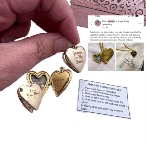 Memorial Heart Necklace